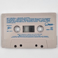 Michael Jackson Off The Wall 1979 Cassette Tape Original Vintage Pop