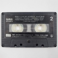 Phil Collins No Jacket Required 1985 Cassette Tape Pop Rock Album