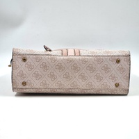 Guess Ginevra 4G Logo Handbag Light Pink Faux Leather Shoulder Bag