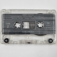 Deep Forest Cassette Tape 1992 Dance Pool Columbia Rare Dance and Electronica