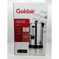 Goldair 8.8L Electric Urn Stainless Steel Hot Water Boiler GSSU120