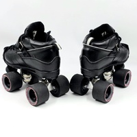 Sure Grip Rock GT50 Black Roller Skates Size 6 US 38 EU Durable