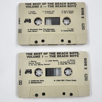 The Best Of The Beach Boys 2XLP Cassette Set Vol 1 and 2 Classic Hits