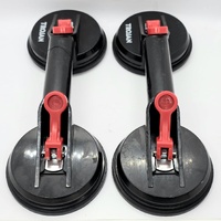 Trojan Double Cup Suction Holders Pair Model TJQ20732 Strong Grip Cups