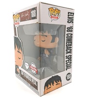 Funko Pop Rocks Elvis 68 Comeback Special 188 Diamond Exclusive Figure
