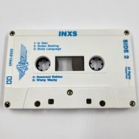 INXS INXS 1980 Australian Pressing Cassette Tape Vintage Rock Rare