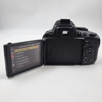 Nikon D5100 16.2MP DSLR Camera Kit 18-55mm VR Lens 8GB SD with Charger Strap