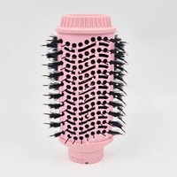 Mermade Interchangeable Blow Dry Brush Pink 3 in 1 Hair Styler