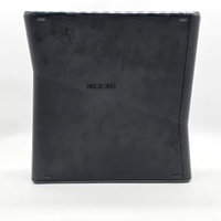 Microsoft Xbox 360 S 4GB Black 1439 Console 2 Controllers and Charger