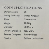 2021 £5 Queen Elizabeth II 95th Birthday Coin Brilliant Uncirculated