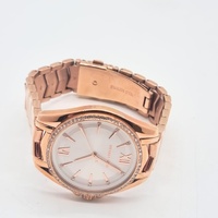 Michael Kors MK6694 Whitney Rose Gold Crystal White Dial Ladies Quartz Watch