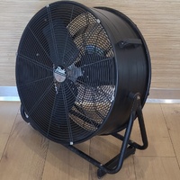 ROK 150-23-52312 600mm 24 Inch Industrial Drum Fan 265W 3 Speed Portable