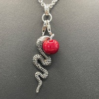 Ladies 925 Sterling Silver Belcher Link Thomas Sabo Necklace