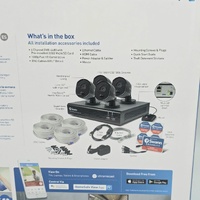 Swann Smart Security System 2K Series 4x 1080p HD Cameras SWDVK-444804BV