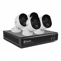 Swann Smart Security System 2K Series 4x 1080p HD Cameras SWDVK-444804BV