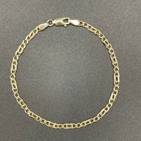 Unisex 9ct Yellow Gold Birdseye Link Bracelet