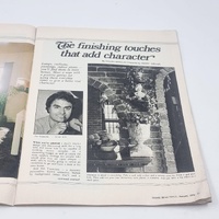 Australian Home Beautiful Magazine Jan 1976 Vintage Retro Mid Century Design