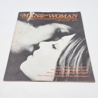 Man and Woman 8x Magazine Encyclopedia Adult Relationships 1970s Vintage