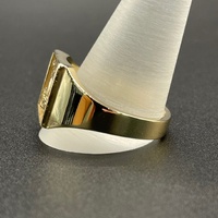 Mens 9ct Yellow Gold NRL Sydney Roosters Ring