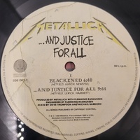 Metallica And Justice For All 1988 First Australian Pressing Vertigo 2xLP Vinyl