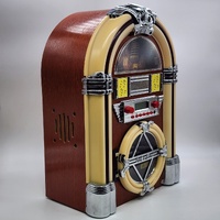 Signify Retro Mini Jukebox Model FWJB-003B CD FM Radio Bluetooth AUX