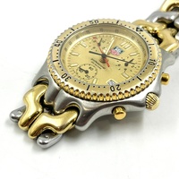 TAG Heuer CG1121-0 Gold Chronograph Day Date Two Tone 40mm 200M Quartz