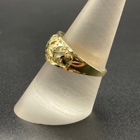 Ladies 10ct Yellow Gold Filigree Ring