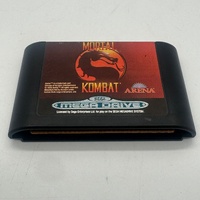 Mortal Kombat Sega Mega Drive Game Cartridge