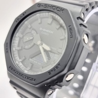 Casio G-Shock GA-2100-1A1 Black Carbon Core Guard Mens Watch 200M