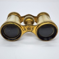 Lemaire Paris Antique Circa 1890s Mother Of Pearl Shell Opera Glasses Binocular