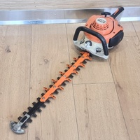 STIHL HS 56C 2 Stroke Hedge Trimmer 21.4cc 60cm Double Sided with Blade Cover