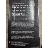 Squier by Fender Affinity Series Precision Bass PJ Pack with Rumble 15 Amp