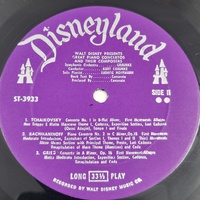 Walt Disney Presents Great Piano Concertos and Their Composers Vinyl Record