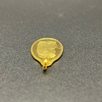 Ladies 24ct Yellow Gold PAMP Suisse Lady Fortuna Pendant