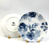 Madras Link Midnight Roses 9 Piece Tea For Four Set New Bone China