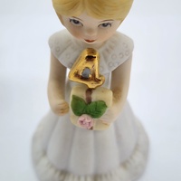 Enesco Growing Up Birthday Girls Ages 1 to 15 Figurine Set