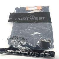 Portwest Mens Workwear Cargo Pants Double Tape Navy Size 87R MD701