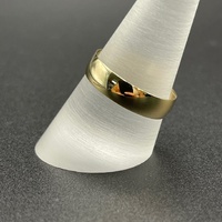 Unisex 9ct Yellow Gold Plain Wedding Band Ring