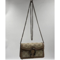 Gucci 476432 Dionysus GG Supreme Super Mini Ladies Bag