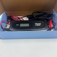 Ride+Go 6V 12V Car Motorcycle Battery Charger LCD Display AGM Gel Lead