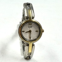 Citizen 370168 Vintage 1990s Ladies Quartz Watch Two Tone with Box