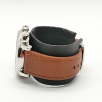 Armani Emporio White Dial Brown Leather Chronograph Mens Watch with Box