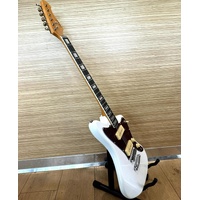 Artist Grungemaster GM1 White 6 String Electric Guitar P90 Pickups