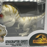 Funko POP Movies Jurassic World Dominion Atrociraptor Ghost 1205 Vinyl Figure