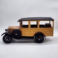 Vintage Jim Beam 1929 Ford Model A Woodie Station Wagon Whiskey Sealed Decanter