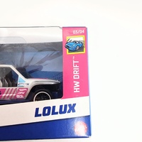 Hot Wheels Pull-Back Speeders HW Drift Lolux Diecast Car Toy