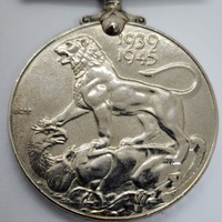 British Service War Medal 1939-1945 Awarded to K.E Kinsella RAAF 444512