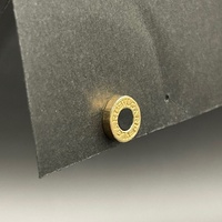 Unisex 18ct Yellow Gold Round Single Stud Earring