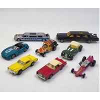 Vintage Matchbox Model Cars Lot with Official Collector Carry Case