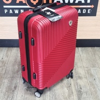 Beverly Hills Polo Club Red Suitcase Combination Lock Spinner